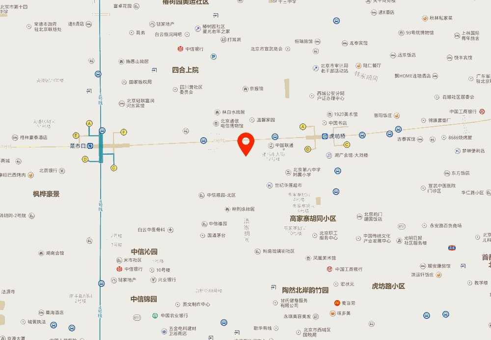 中国太平金融中心位置地图